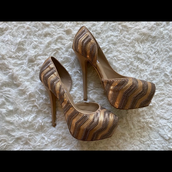 Steve Madden Sequin Heels - Picture 3 of 4